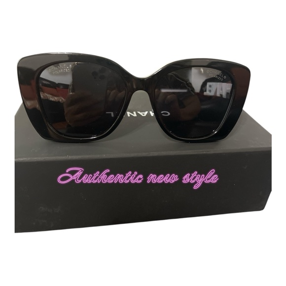Chanel Black Sunglasses